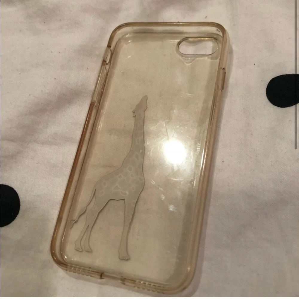 💙 iPhone 7 Case w/ Giraffe Design